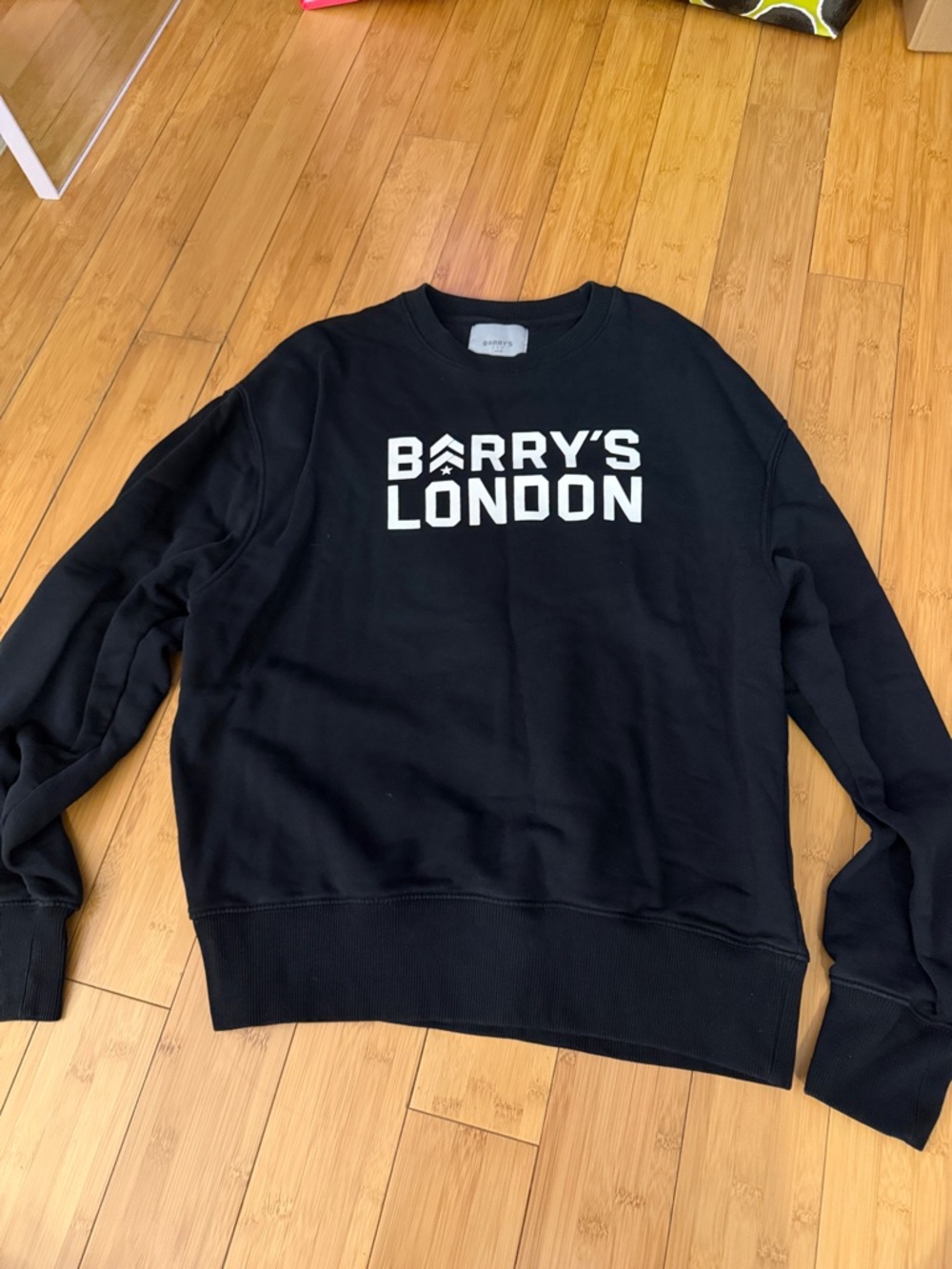 Women's Black Crewneck Sweater